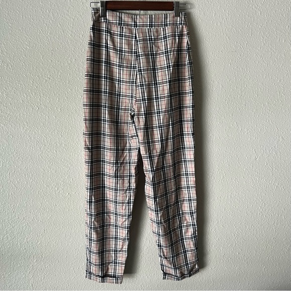Nasty Gal Collection High Rise Plaid Pants 6 - Picture 3 of 6
